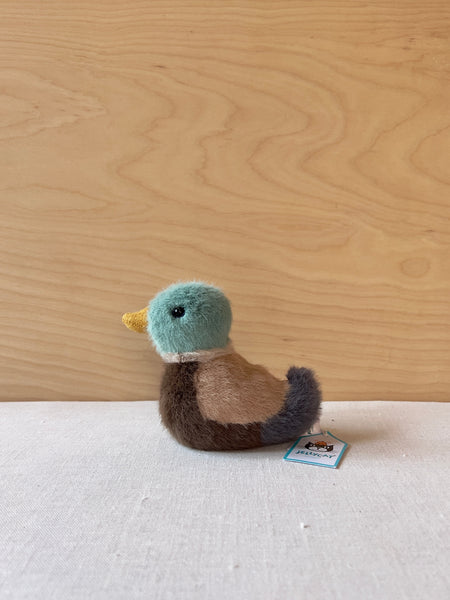 Small mallard duck plushie